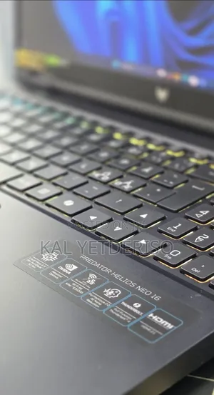 New Laptop Acer Predator Helios Neo 16 16GB Intel Core i9 SSD 1T