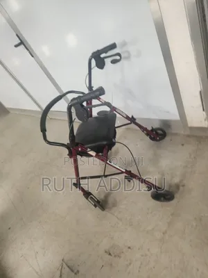 Probasics Aluminum Rollator Walker With Seat - Rolling Walker
Used