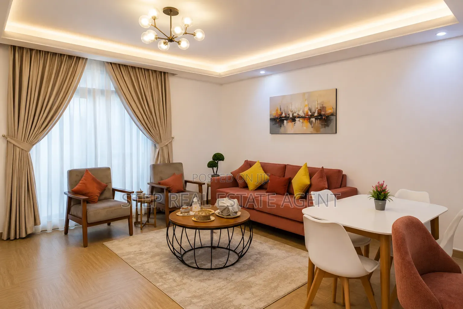 Furnished 2bdrm Apartment in Bole for rent