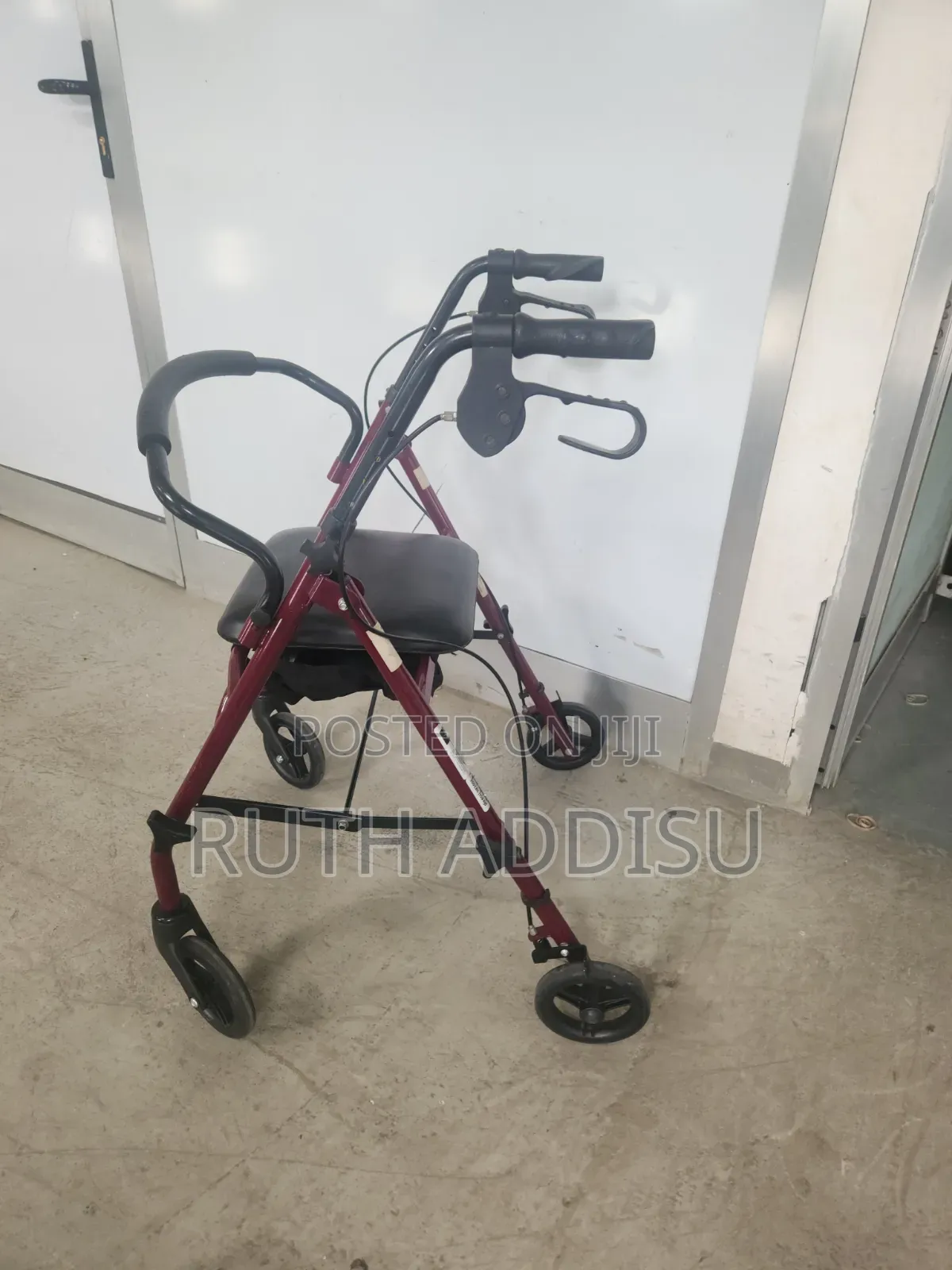 Drive Medical Aluminum Rollator Walker Fold Up and Ethiopia