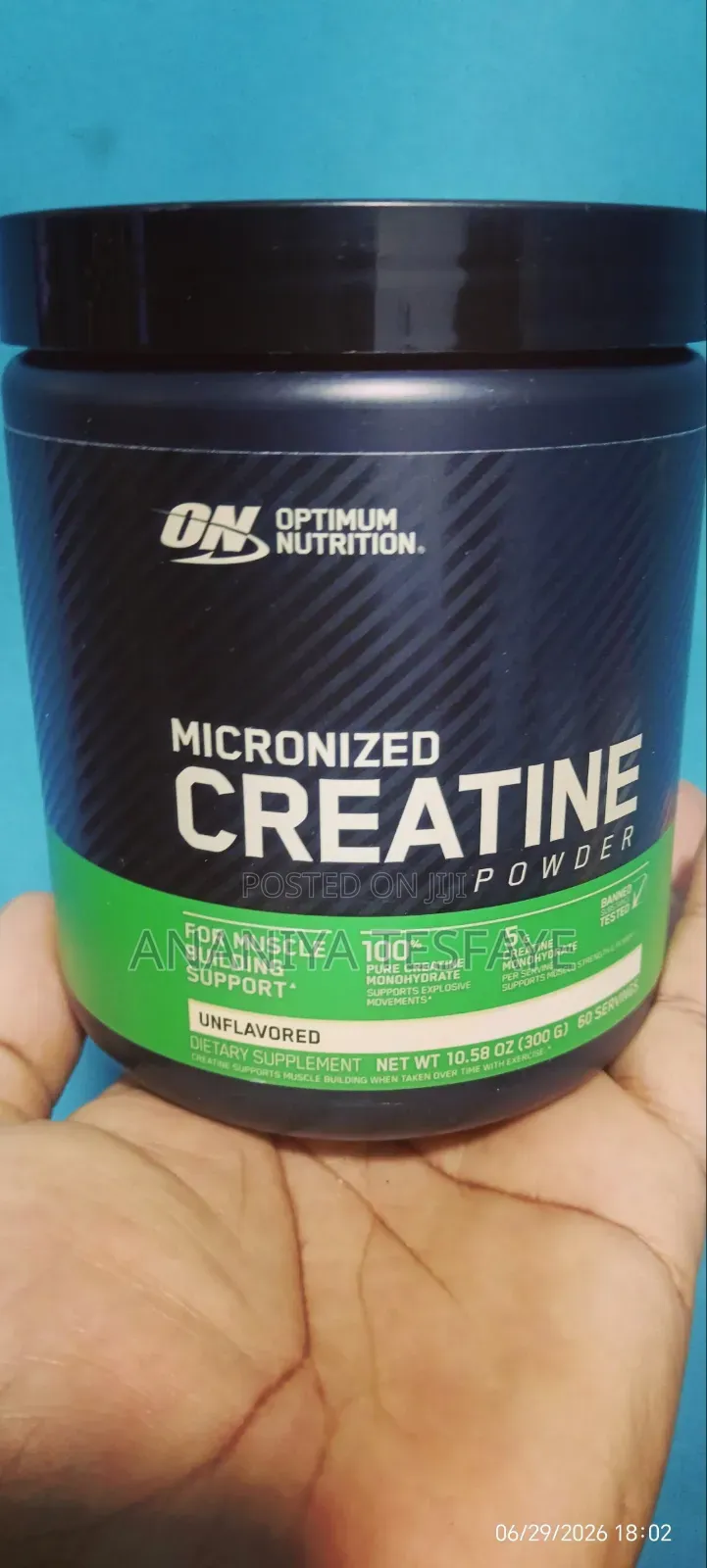 Micronized Creatine