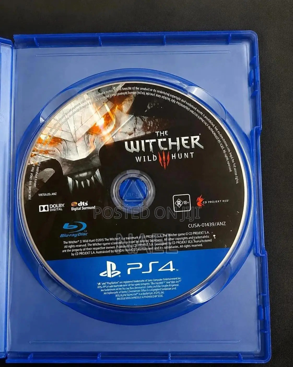 Witchers Wild Hunt 3 for Ps4 and 5