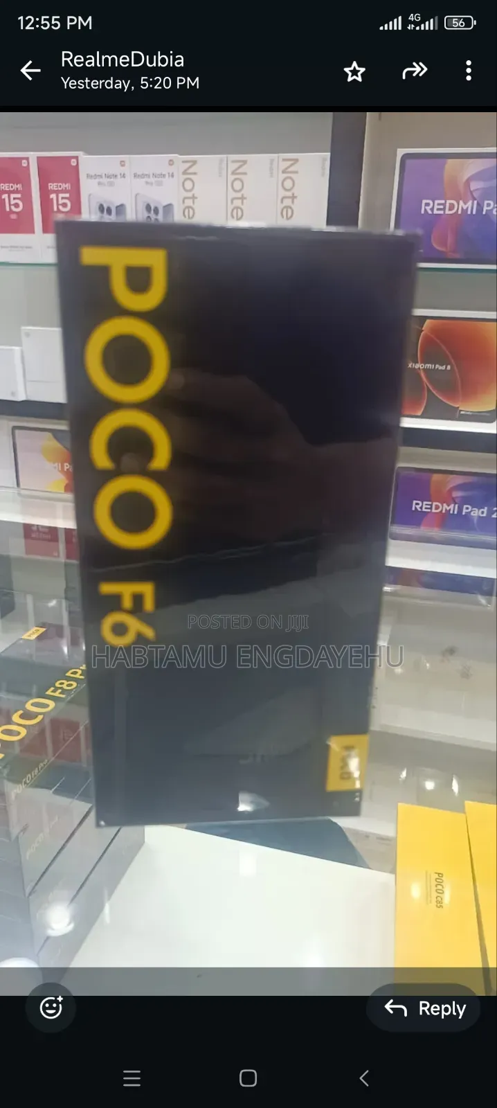 New Xiaomi Poco F6 512 GB Black