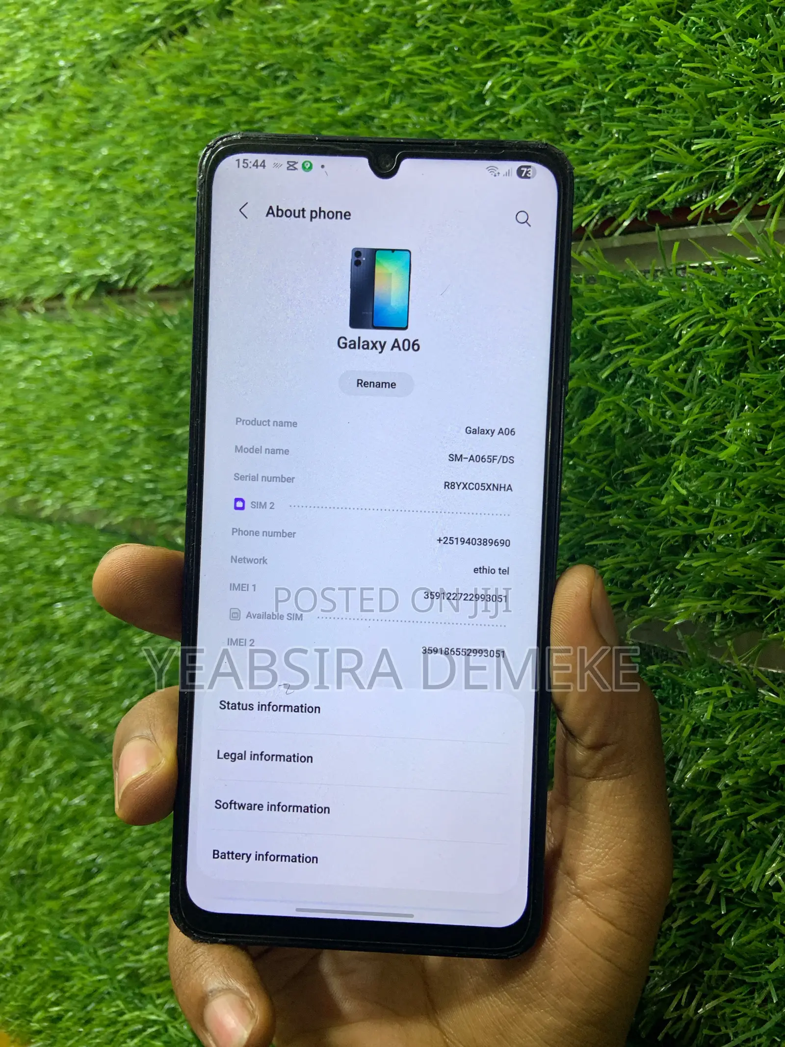Samsung Galaxy A06 128 GB Black