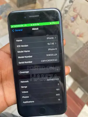 Apple iPhone 8 128 GB Black