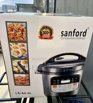 Sonifer Pressure Cooker 9liter Ulti-Function Electric Pressure Cooker