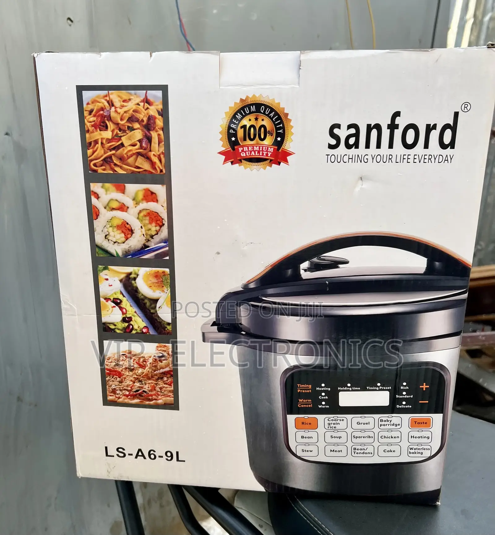 Sonifer Pressure Cooker 9liter Ulti-Function Electric Pressure Cooker