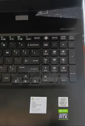 New Laptop HP Omen X 17t 16GB Intel Core i7 SSD 512GB