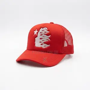 Red Hellstar Trucker Hat