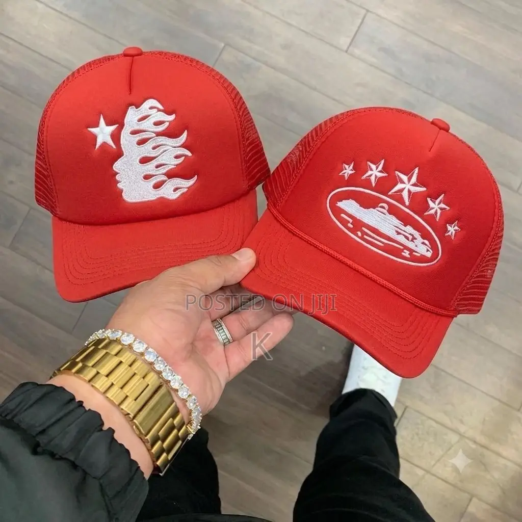Red Hellstar Trucker Hat