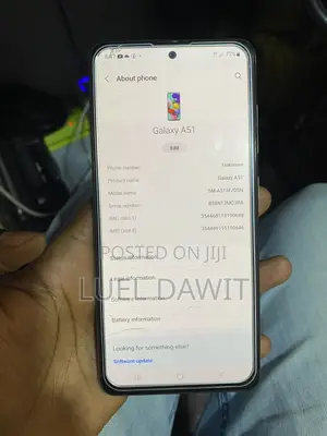 Samsung Galaxy A51 128 GB White