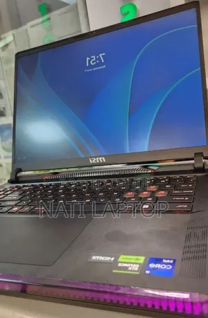 New Laptop MSI 16GB Intel Core i9 SSD 1T