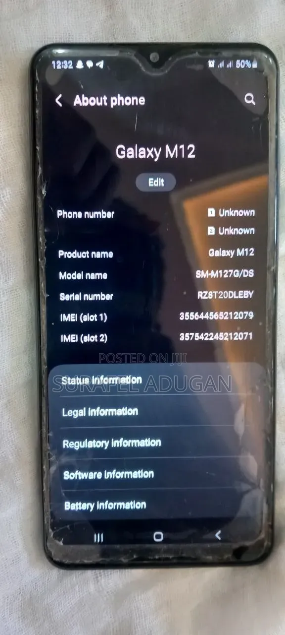 Samsung Galaxy M12 64 GB Blue