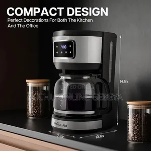 12-cup Housesaid ዲጅታል የቡና ማፍያ Drip Coffee Maker/ Free Delivery