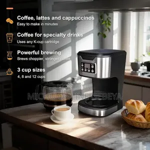 12-cup Housesaid ዲጅታል የቡና ማፍያ Drip Coffee Maker/ Free Delivery