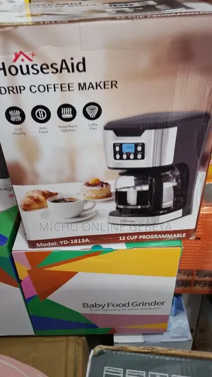 12-cup Housesaid ዲጅታል የቡና ማፍያ Drip Coffee Maker/ Free Delivery