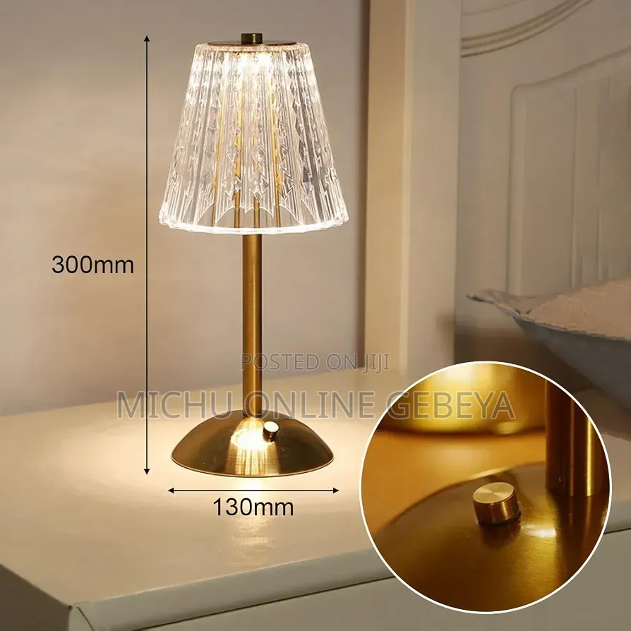 Diamond Table Lamp/Free Delivery