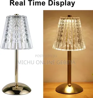 ዳይመንድ የእራስጌ መብራት/ Table Lamp/ Free Delivery
