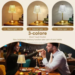 ዳይመንድ የእራስጌ መብራት/ Table Lamp/ Free Delivery