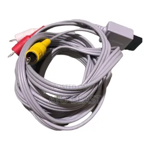 Nintendo Wii Composite Av Cable, Model Rvl-009.