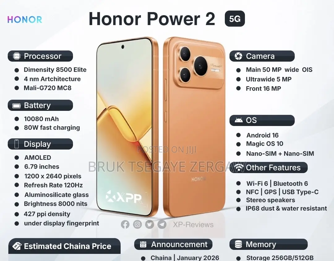 New Honor Magic 64 GB Orange