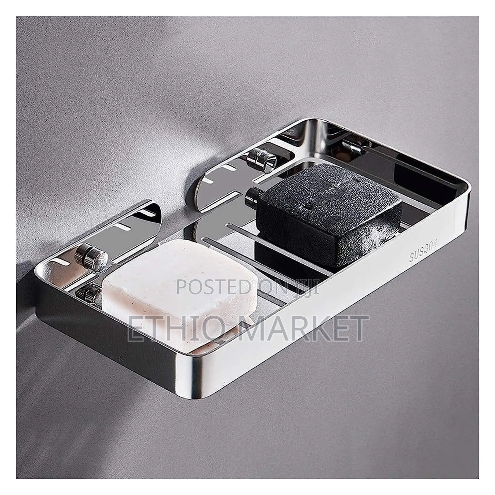 Stainless Steel Soap Dish(ከማይዝግ ብረት (Stainless Steel)