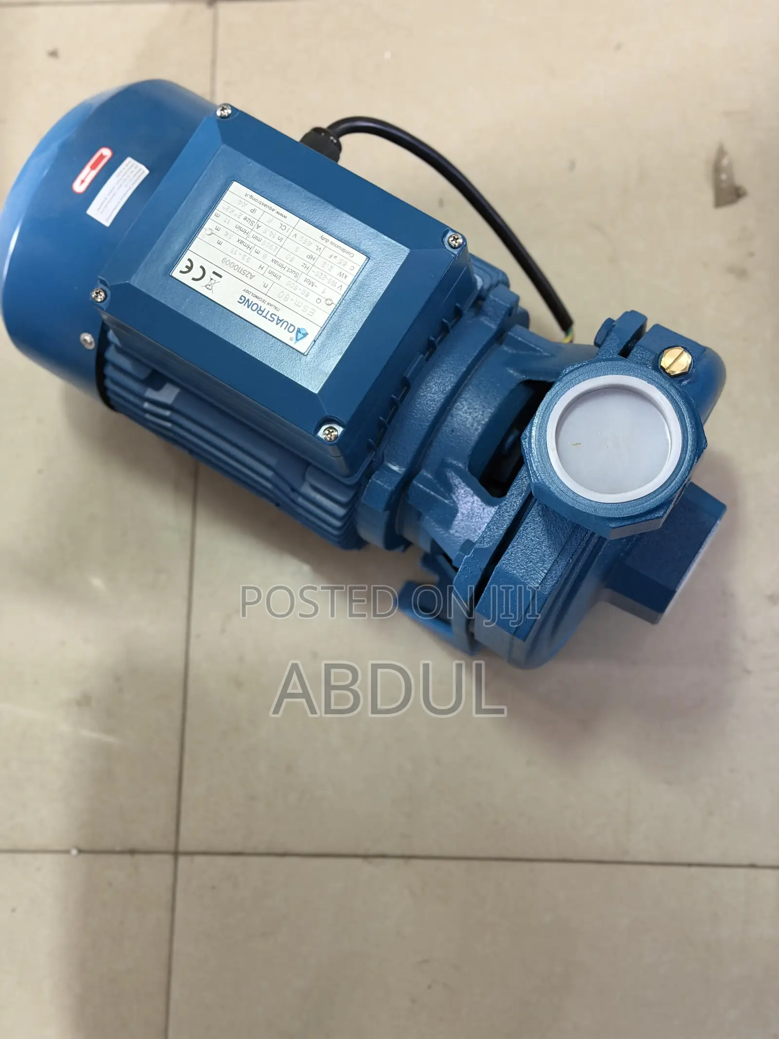 Electric Weter Pamp