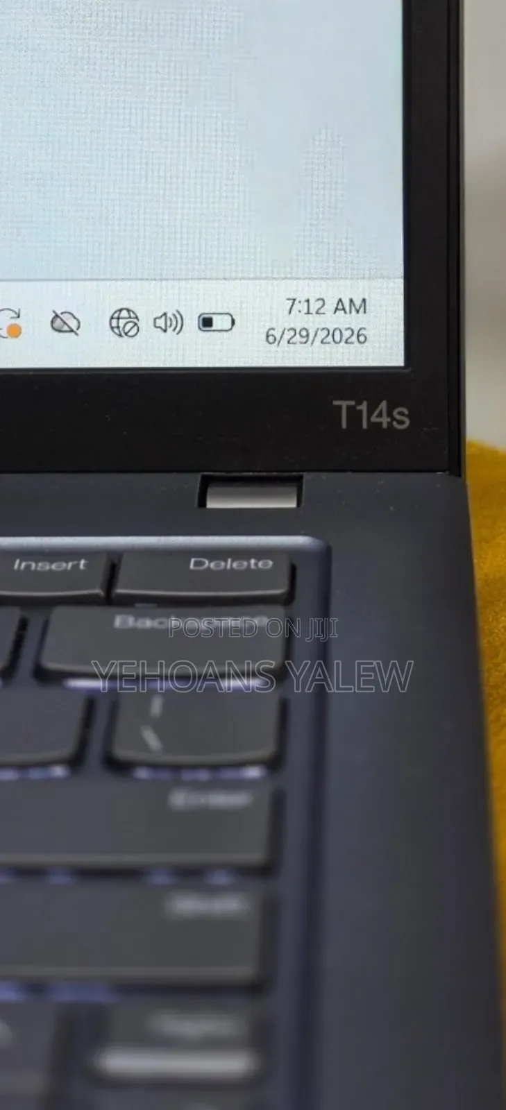 New Laptop Lenovo ThinkPad T14s G4 32GB Intel Core i7 SSD 512GB
