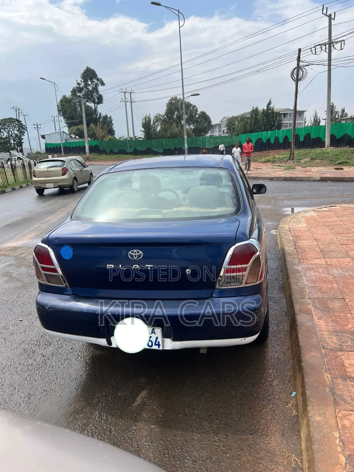 Toyota Platz 2001 Blue