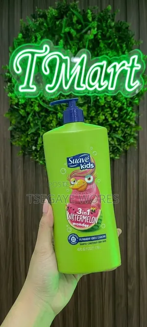 Suave Kids 3in1 Watermelon Wonder 1.1l Shampoo, Conditioner, Body Wash
