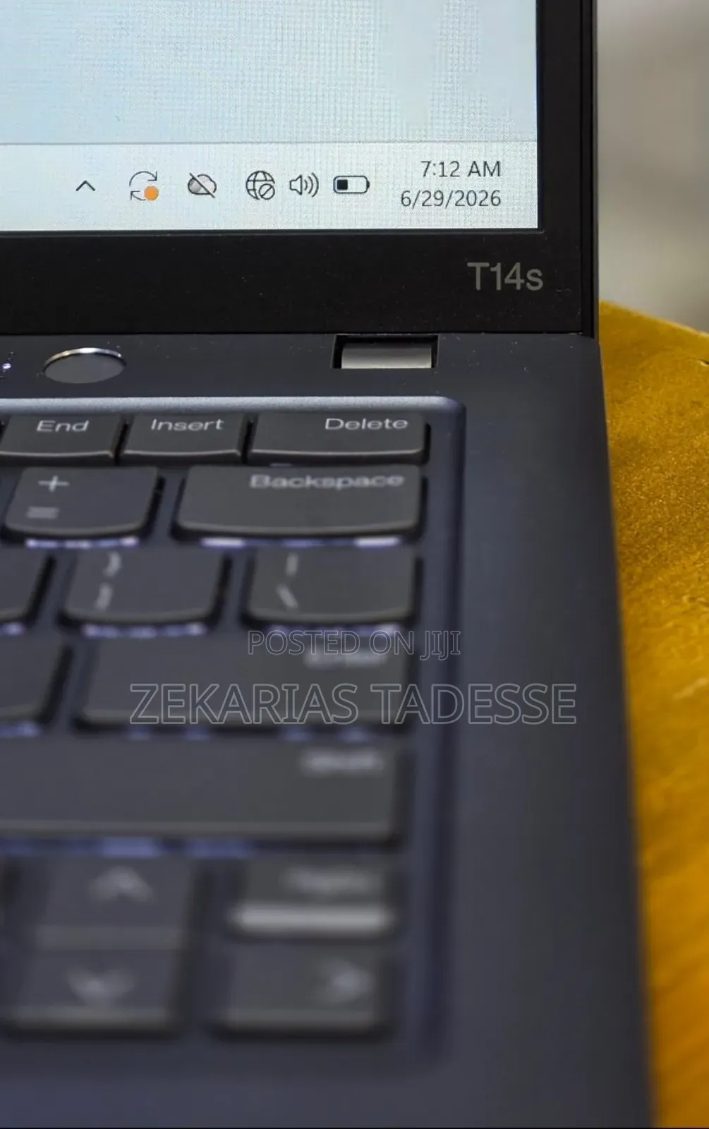 New Laptop Lenovo ThinkPad T14s G4 16GB Intel Core i7 SSD 512GB