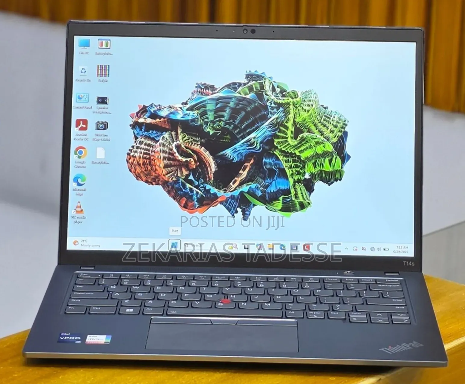 New Laptop Lenovo ThinkPad T14s G4 16GB Intel Core i7 SSD 512GB