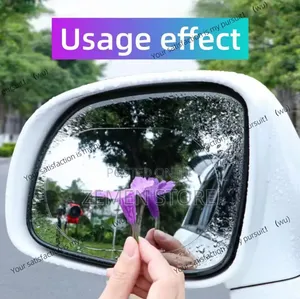 Car Rearview Mirror Anti-Rain Film - Waterproof Anti-Glare Shield