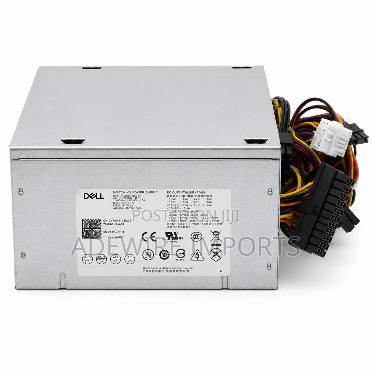 Dell Power Supply 24 Pin Origional With Vat
