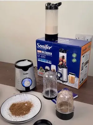 Sonifer 4 in 1 Multi-Function Food Processor and Blender