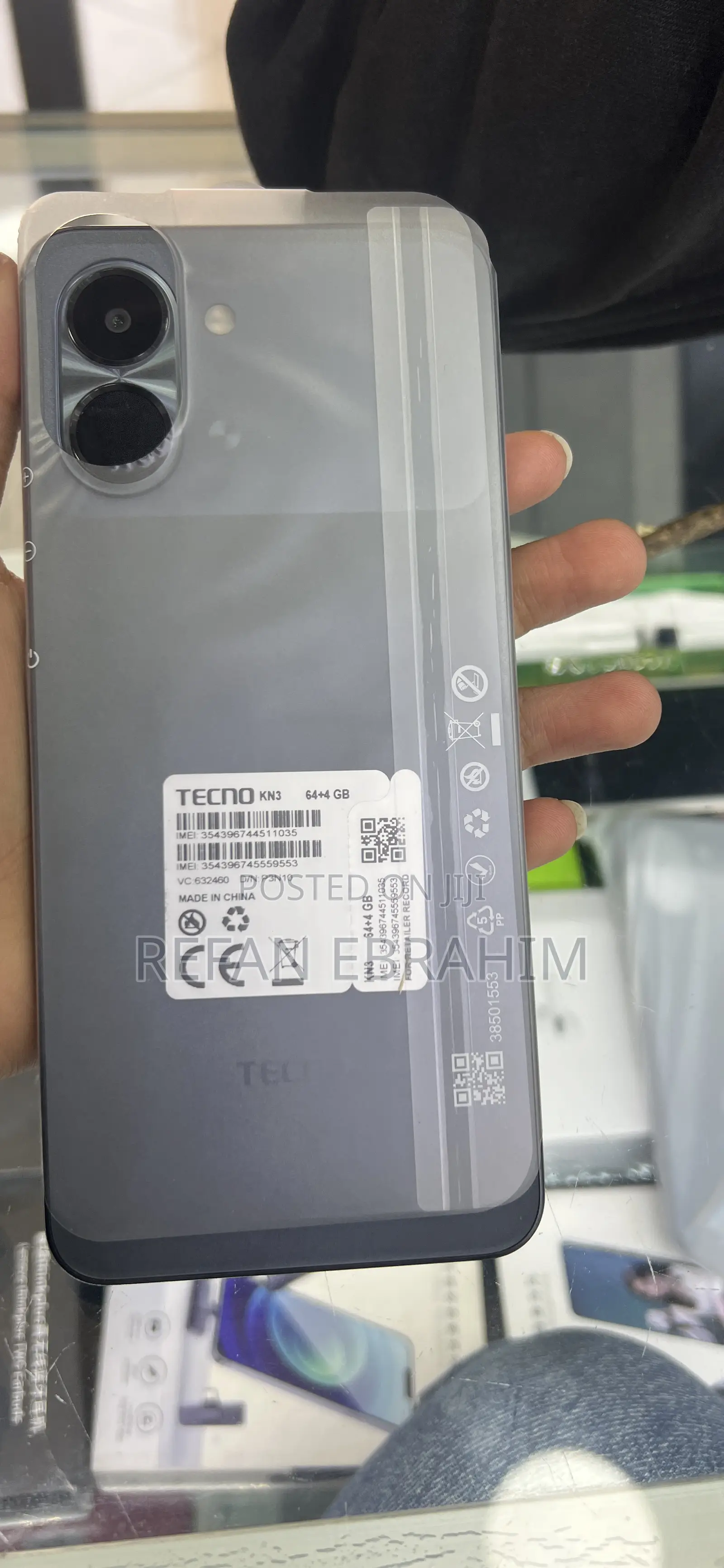 New Tecno Pop 20 64 GB Black