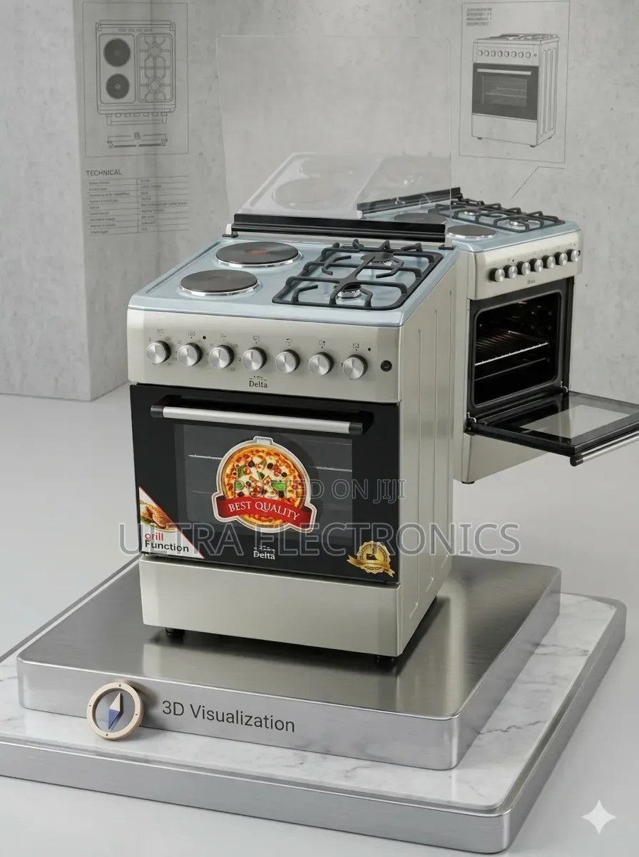 Delta Gas Cooker – Reliable, Stylish Built for Everyday Cooking Cook