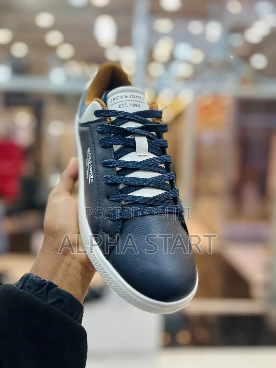 Jack’S Jones High Master Quality Lather Shoes for Man's