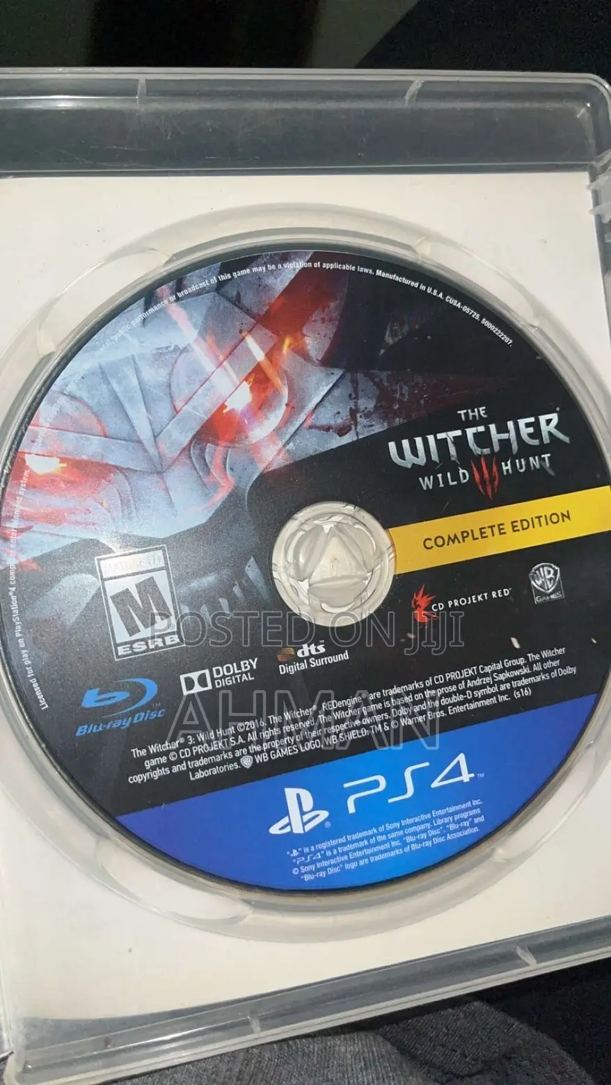 The Witcher 3 Complete Edition ( Ps4 )