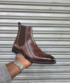 Chelsea Boots GKL High Master Quality Boots Shoes for Man's