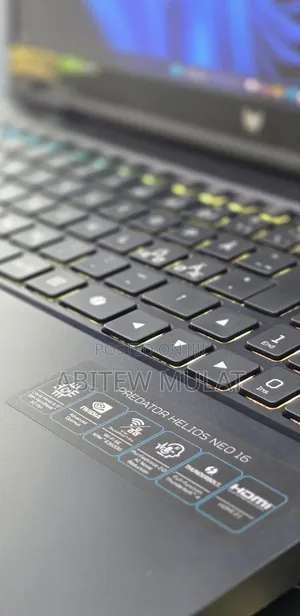 New Laptop Acer Predator Helios Neo 16 16GB Intel Core i9 SSD 1T