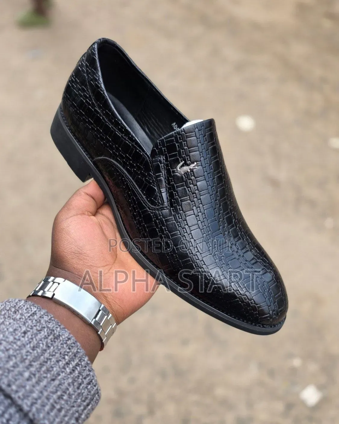 Lacoste Flat Picn Lather S High Master Quality Shoes for Man's