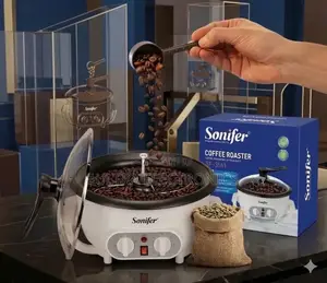 Sonifer Sf-3561 Coffee Roaster. Whether You Medium, or Dark Roast,