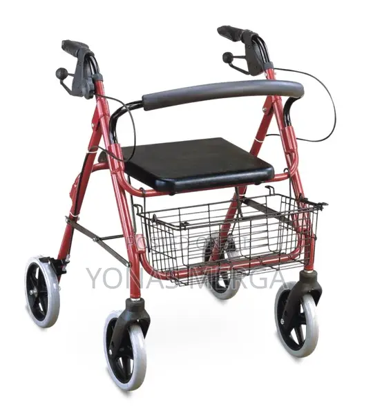 Walker从警walker to Help Walk,Built-in Seat Offers a Resting Option