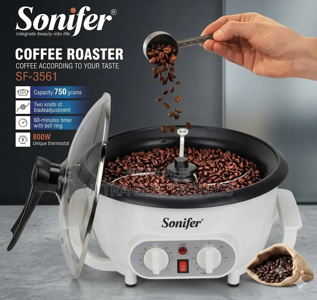 Sonifer Coffee Roaster Sf-3561 – Fresh Coffee, Your Way!