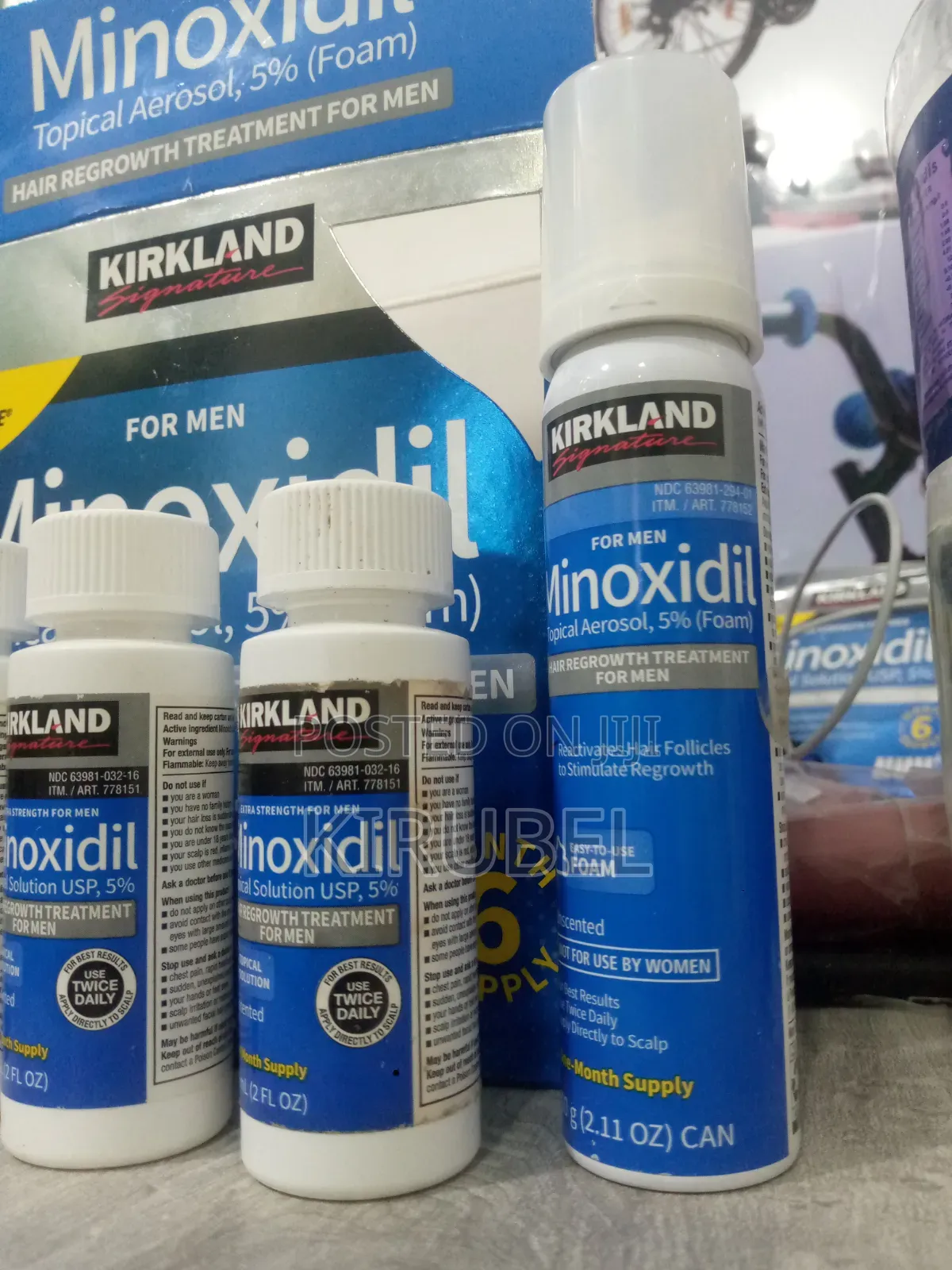 ከዛሬ ጀምሮ የፀጉር ልዩ ለውጥ በ Minoxidil