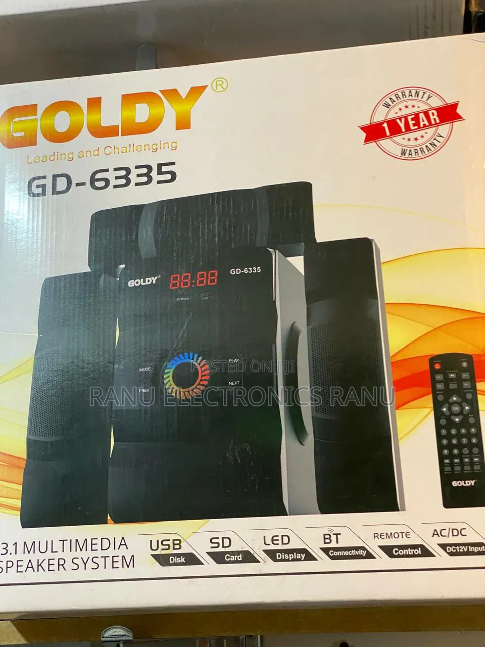 Goldy Speaker