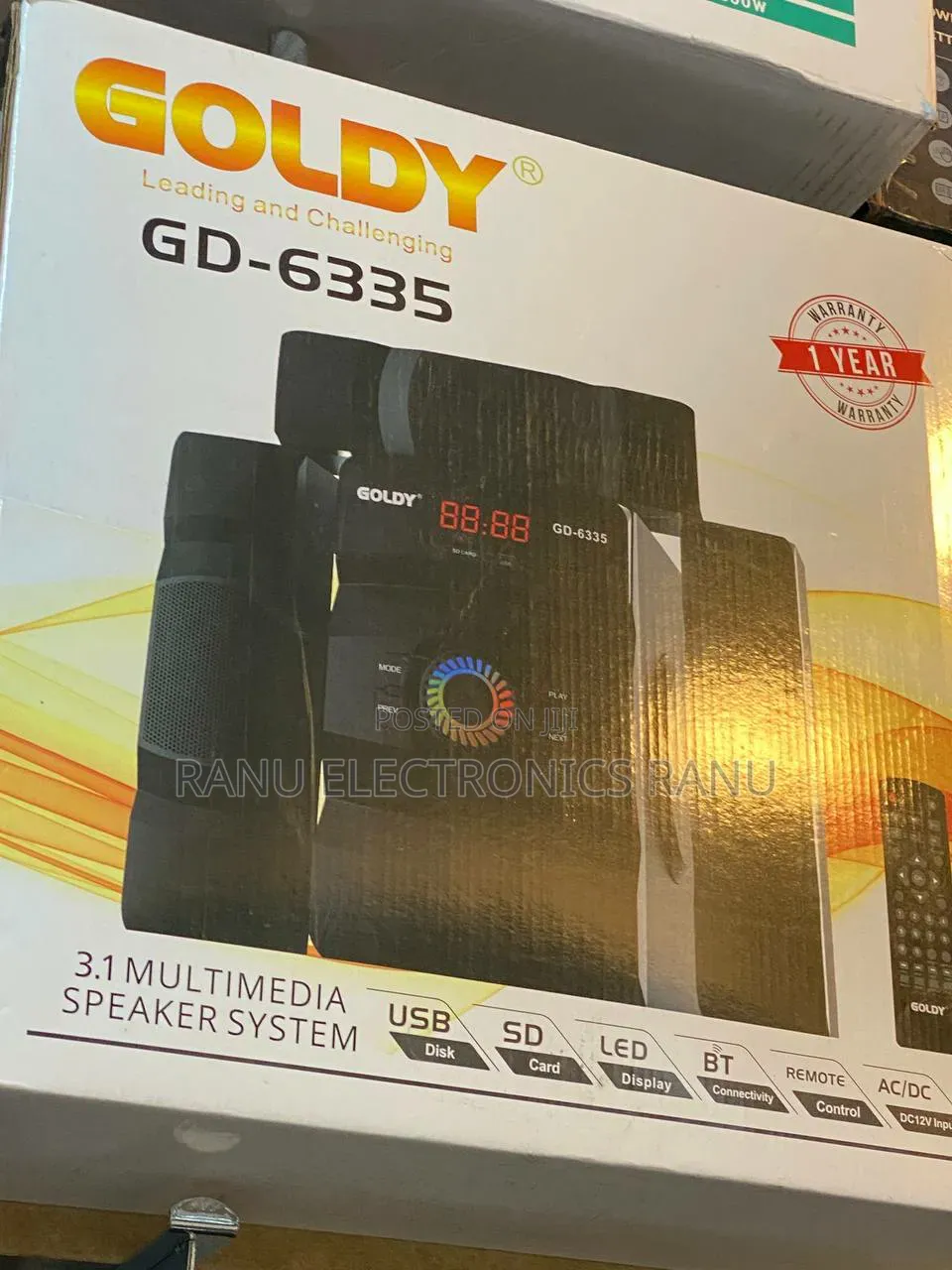 Goldy Speaker