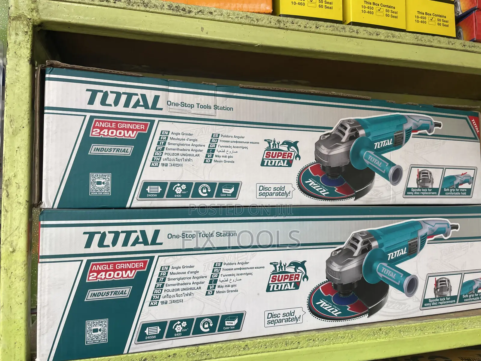 Total 2400 Watt Angle Grinder