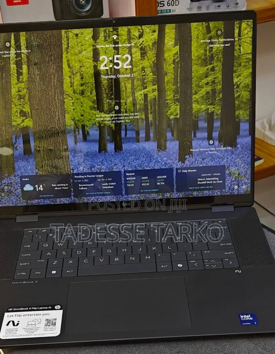 New Laptop HP OmniBook X Flip 16" 16GB Intel Core Ultra 7 SSD 1T